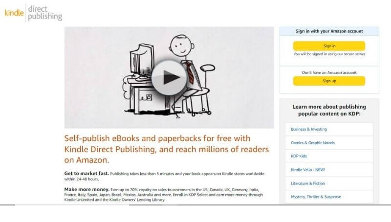 How to Publish a Book on Amazon  and make money