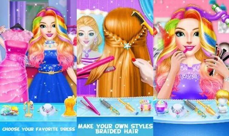 best hairdressing games for kids : Hairstyle Fashion Stylist