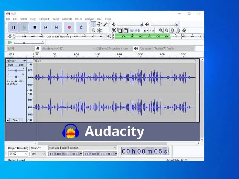 How to extract audio from video 2022 Audacity