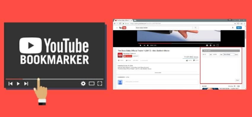 How to put bookmarks on my YouTube videos 1