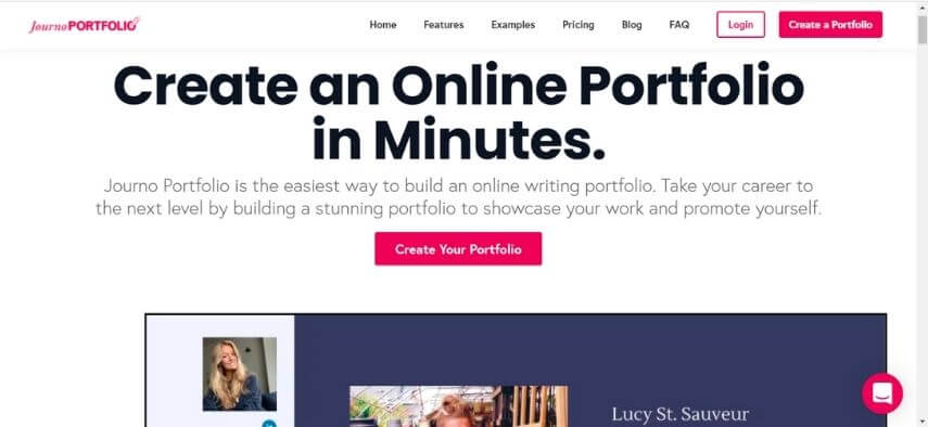 Best Free Websites to Create an Online Portfolio : Journo Portfolio