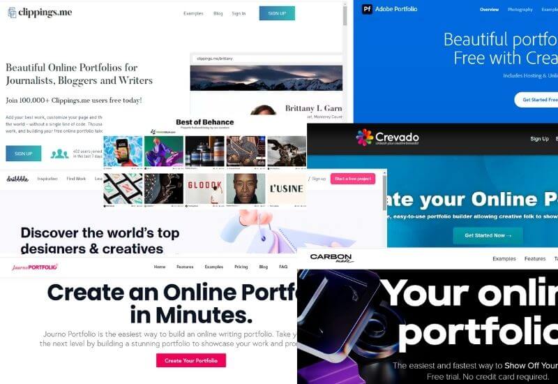 7 Best Free Websites to Create an Online Portfolio | 2022