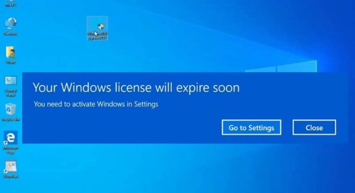 How to Fix Windows license is about to expire in 2023