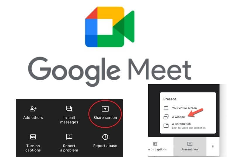 How to Share Screen on Google Meet 2022
