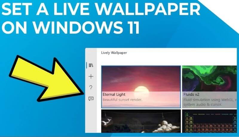 How to change wallpaper in Windows 11 with video and GIF