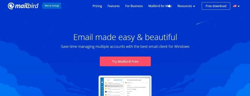 Best Email Apps for Windows 11 : Mail bird
