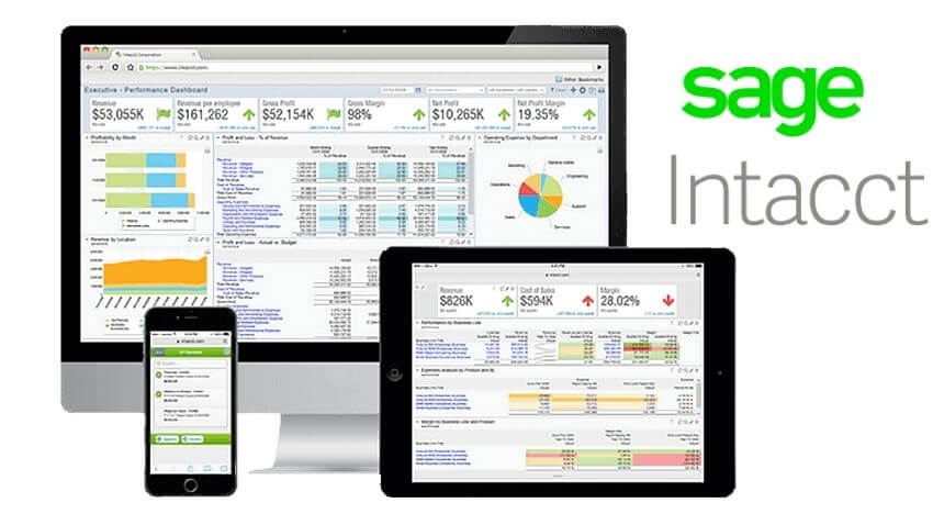 Top 5 Payroll Programs for Small Businesses : Sage Intacct