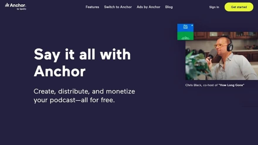 Best Podcast Apps: Anchor Podcast