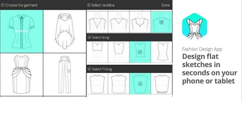 Best Jersey Maker Apps and Easy to Use:  Fashion Design Flat Sketch