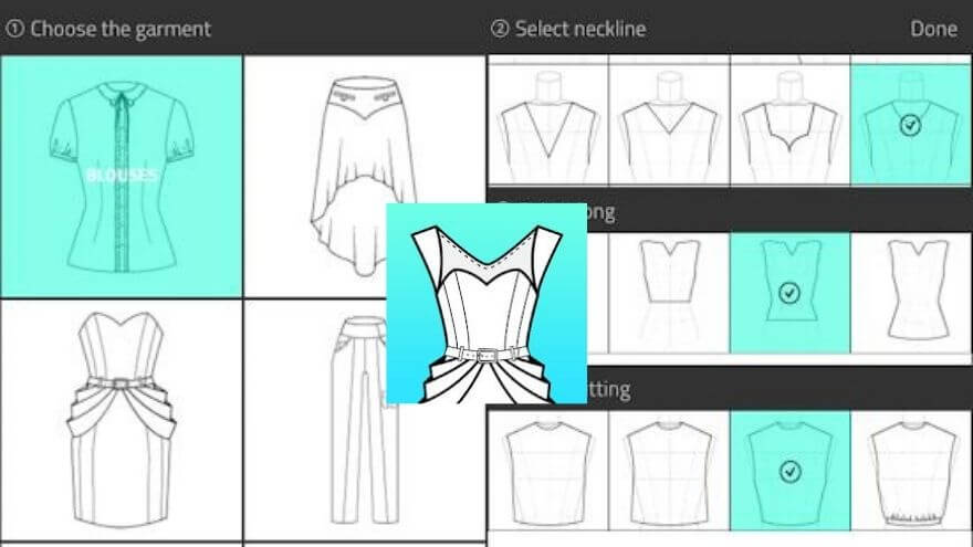 Best T-Shirt Design Apps: Fashion Design Flat Sketch