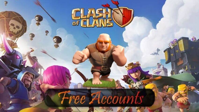 Free COC Account Today 2022 1