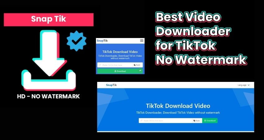 SnapTik - Download TikTok Video Without Watermark | Techjustify