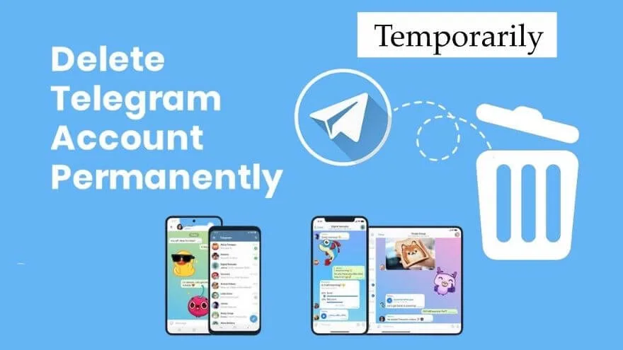 How to Logout Telegram Web From Desktop and Delete Telegram Account