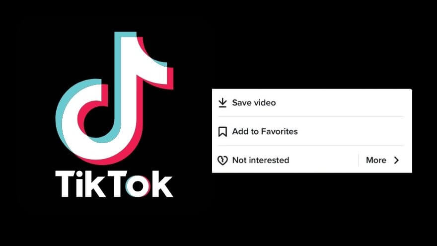 Save Posts For Later on Social Networks Tiktok