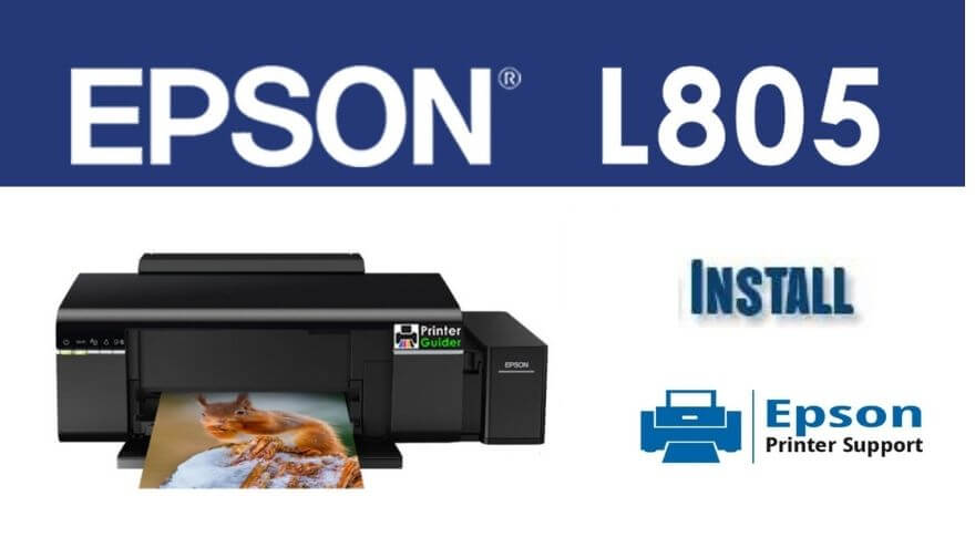 Install Epson L805 Printer 1