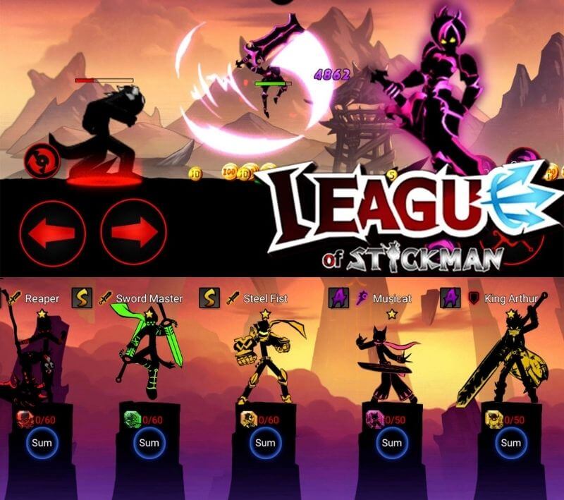 League Of Stickman Game Mode 1