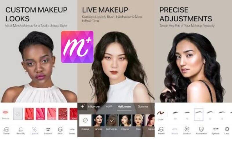 Most Popular Android Apps For Facial Makeup : MakeupPlus