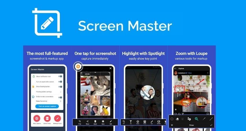 Long Screenshot Applications : Screen Master