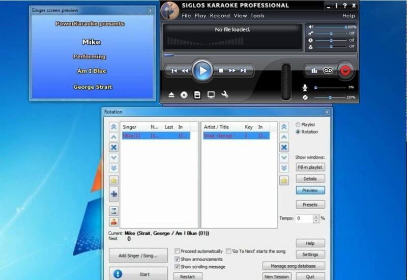 Best Free Karaoke Software for PC and Laptop: Siglos Karaoke Professional