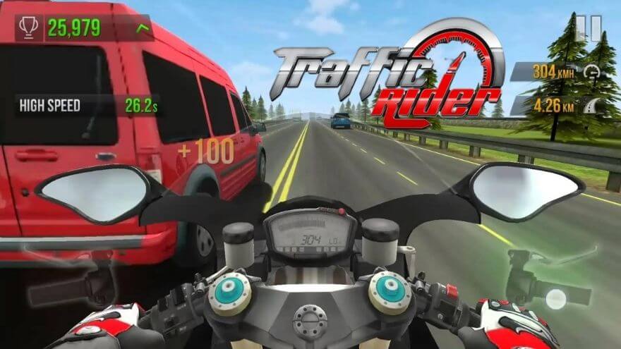 Best Motorcycle Racing Games for Android 2022: Traffic Rider

