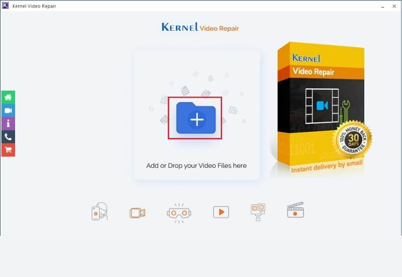Use Kernel Video Repair Tool 1