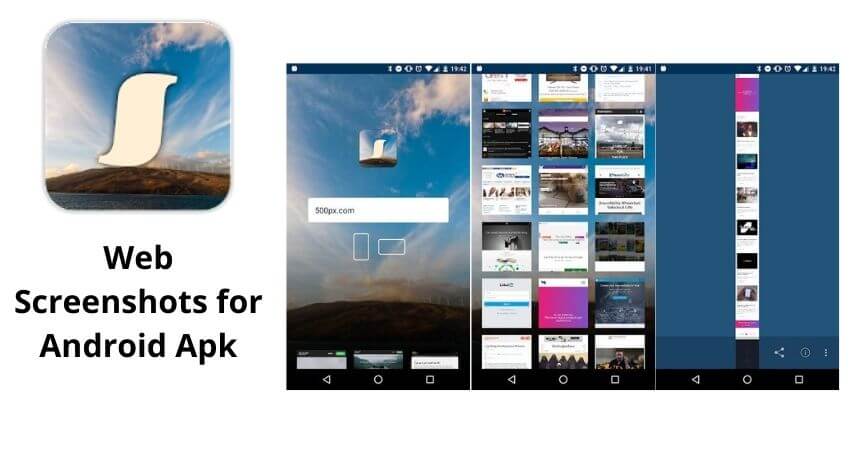 Long Screenshot Applications : Web Screenshots for Android Apk