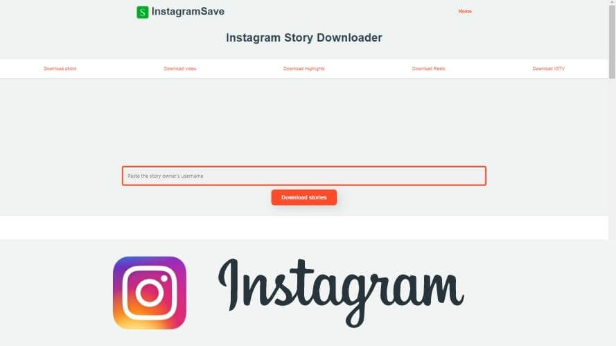 5. How to Download Instagram Video Stories Via instagramsave.com 1