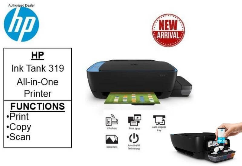 Features of Hp Ink Tank 319 1