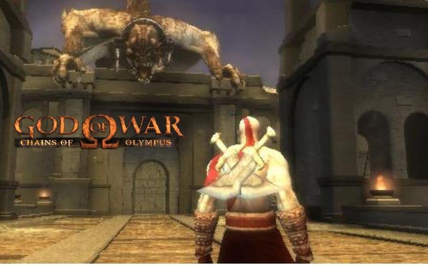 Best PSP games for low end Pc - God of War: Chains