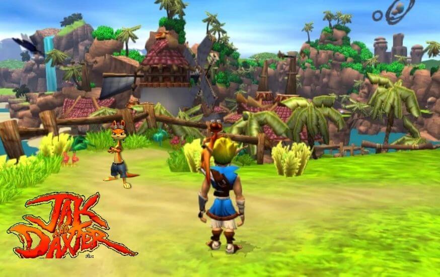 Best PSP games for low end Pc: Jack and Daxter