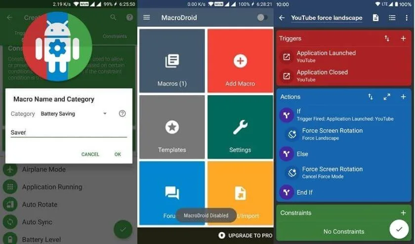 MacroDroid – Device automation.