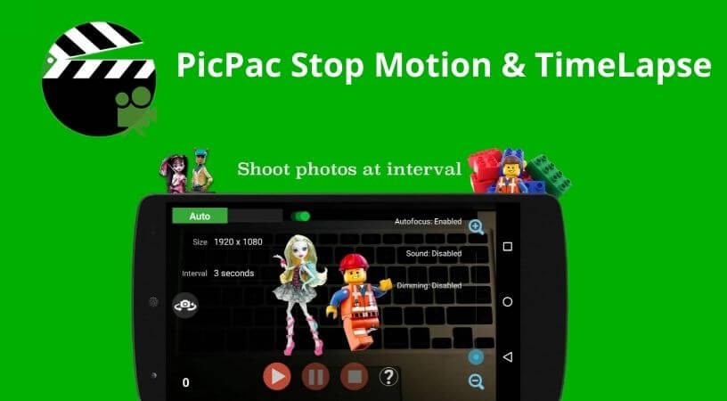 Best Free 3D Animation Apps:  PicPac Stop Motion and TimeLapse