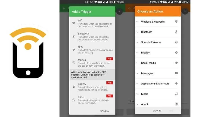 Trigger-task launcher