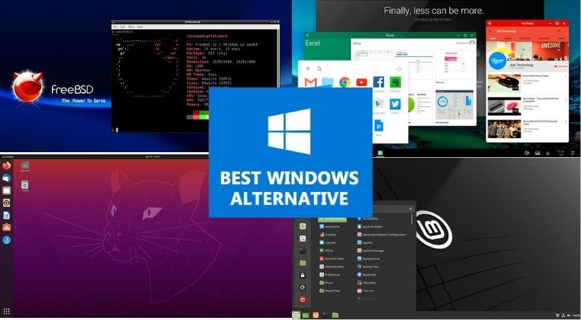 Best Windows Alternative – Best Free Operating System