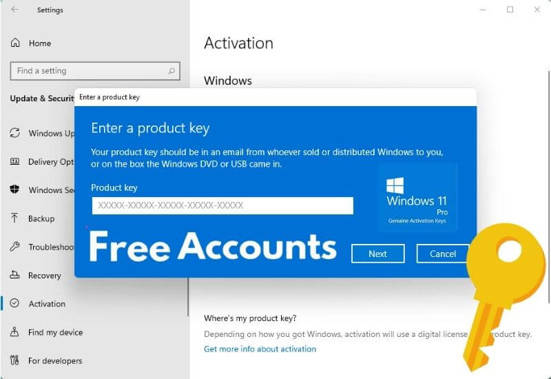 Free Windows 11 Pro License Codes – Keys