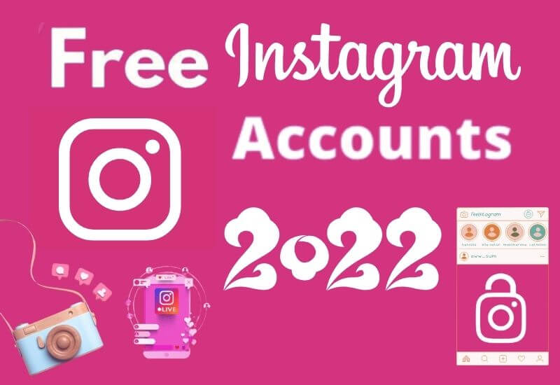 Free Instagram Accounts 2022 (High Followers)