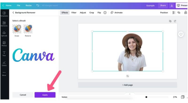 How to Remove the Background in Canva
