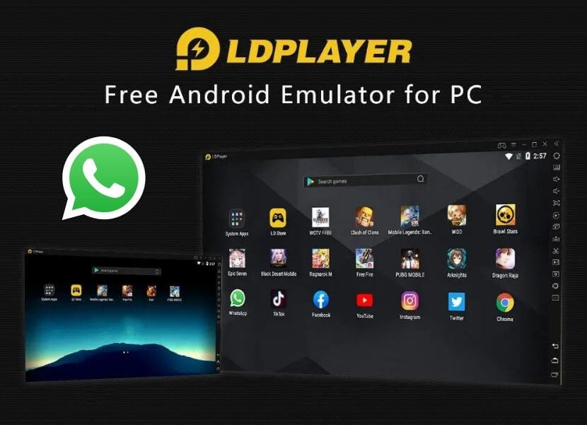 WhatsApp Video Call on Laptop: LD Player Emulator