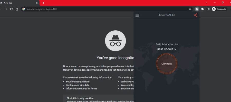 How to Use VPN in Incognito Mode on chrome