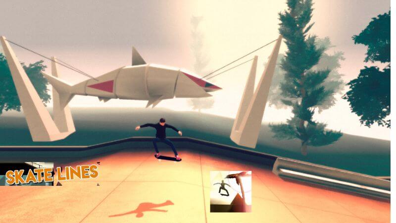 Skate Lines Best Skateboarding Games for iOS and Android 2022 1