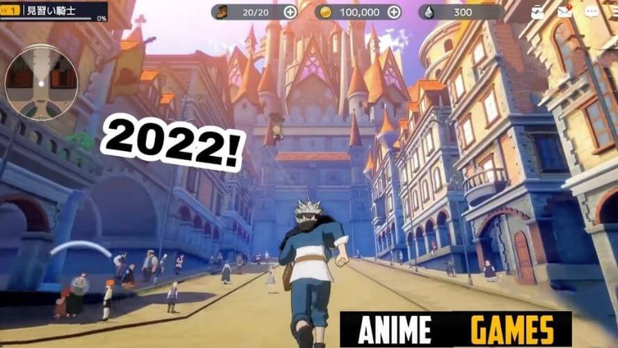 Best Anime Mobile Games 2022