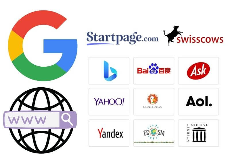 List of Best Search Engines 2022 in the World - 11 Popular