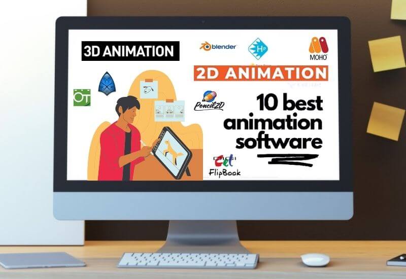 10 Best 2D & 3D animation software for low end PC