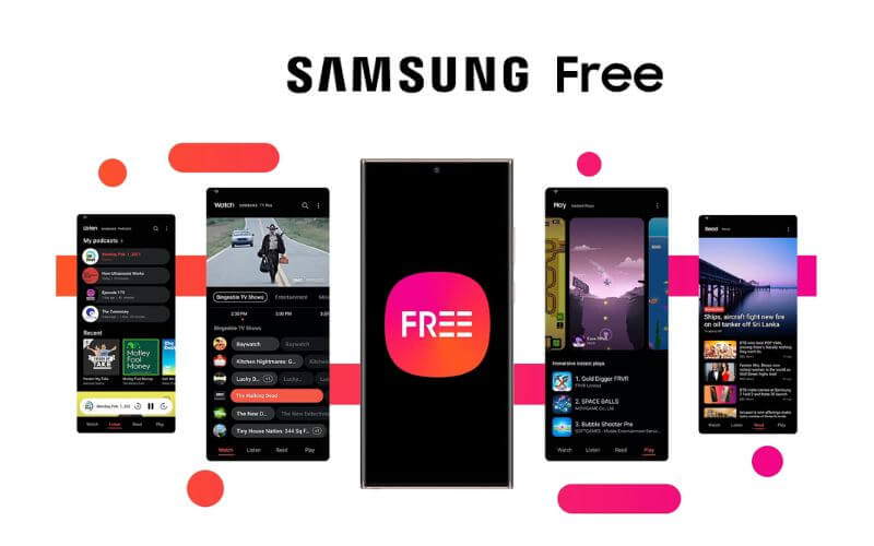 What is Samsung Free app