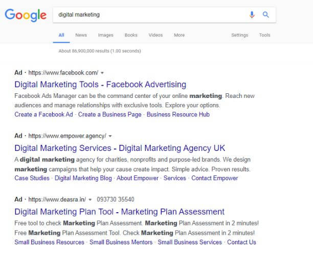 What is SEM stands for Search Engine Marketing? 