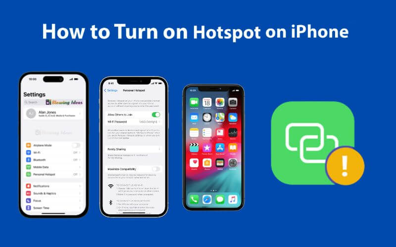 How to Turn on Hotspot on iPhone