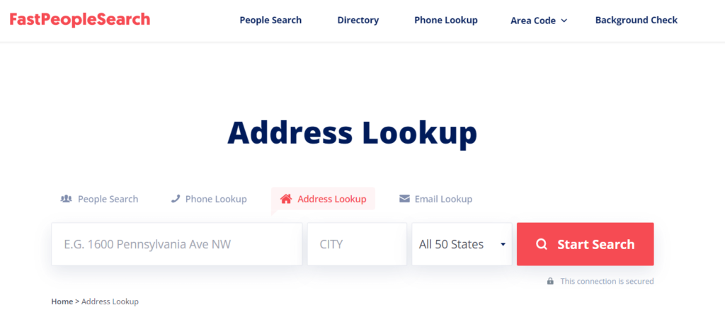 Address Lookup