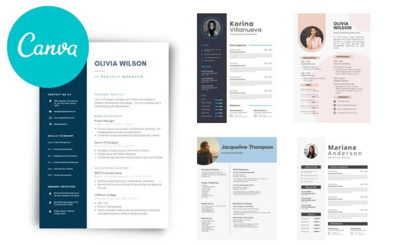 how-to-create-a-resume-in-canva-free-cv-maker-techjustify