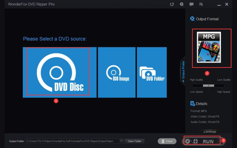 rip DVD to HD video formats