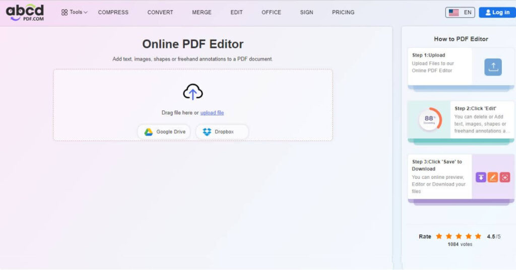 How to Edit a PDF File Online Using abcdpdf
